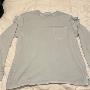 Goodfellow & Co Light Blue Long Sleeve Tee